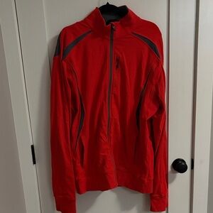 Men's Red lululemon zip up sweater size XL
